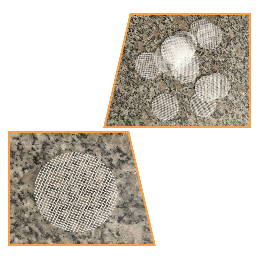 

20pcs Planter Mesh Pad Plastic Flowerpot Pads Bonsai Drainage Bottom Mats for Plants Hole Cushions Potting Spacer