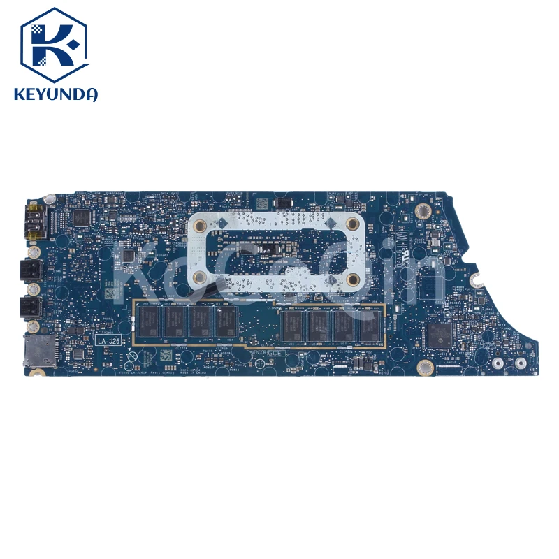 LA-J261P For Dell Latitude 7310 7410 Notebook Mainboard 0RCDY9 0GYV1X 0XF8WR 04J6CM I5 I7-10th RAM 8/16/32GB Laptop Motherboard
