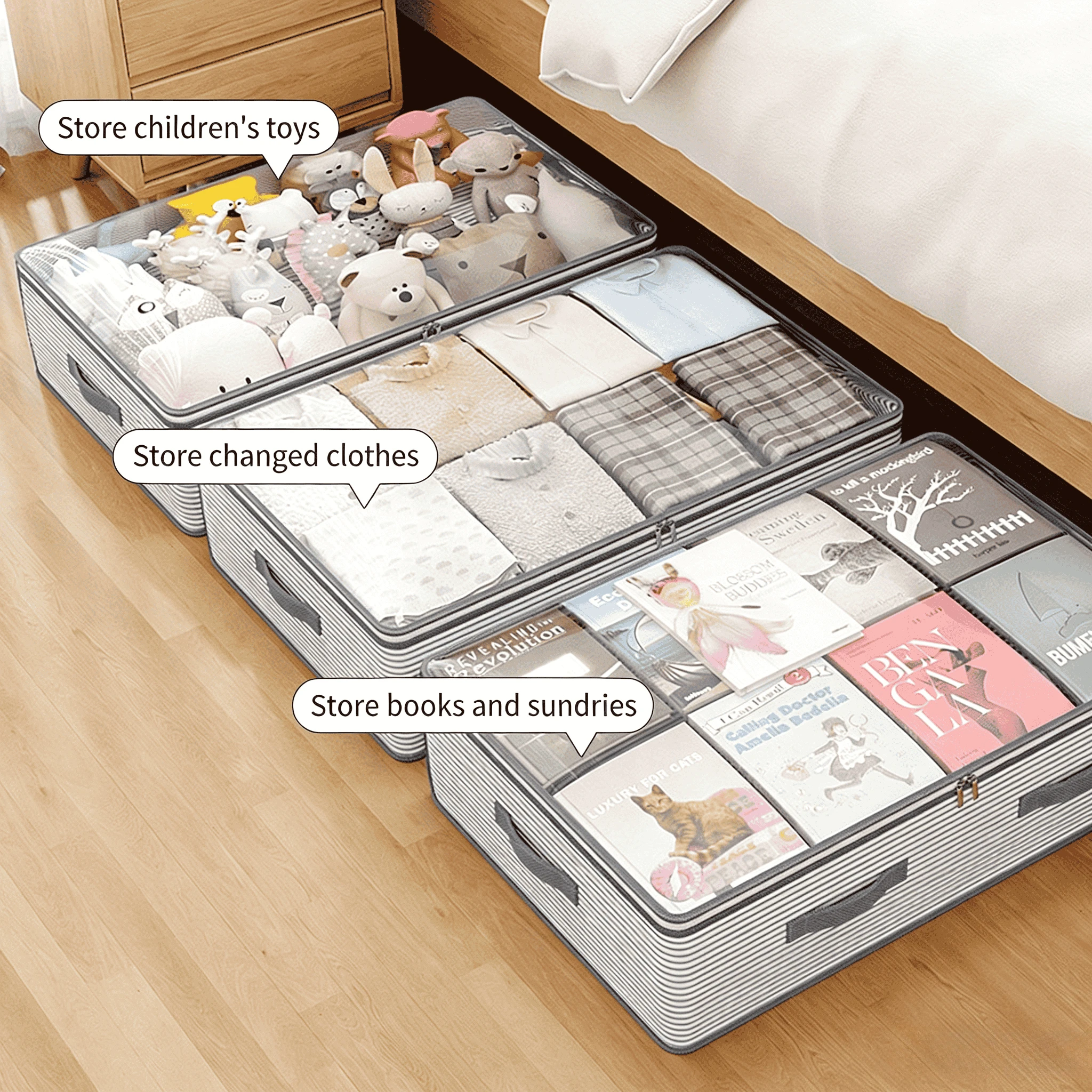 Thumbnail 2 - #21 New Under Bed Storage Bags Arrivals