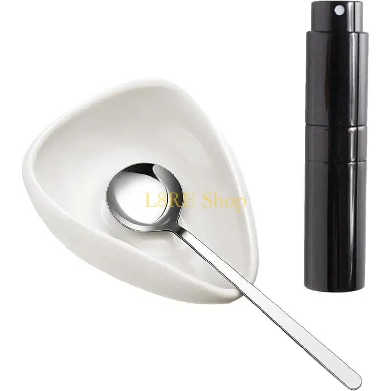 L8RE CAFEO CAFELO PLACO CAFÉ CAFELA Bandeja café Bandeja Medição colheres Spraons Chamled Coffeer para fabricação