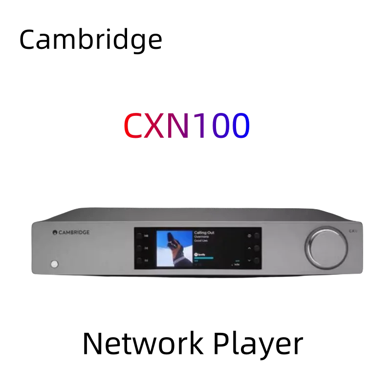 Novo Cambridge Audio Network Player, decodificador DAC, transmissão digital, original e autêntico, CXN100