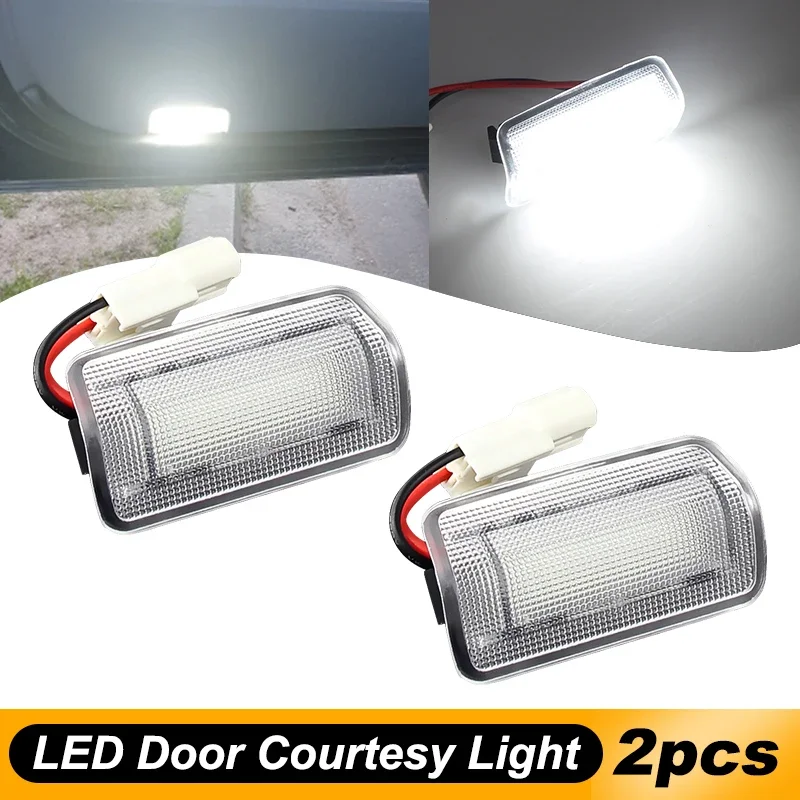 

2pcs 6000K white car LED Door Courtesy Light 81230-06040 for TOYOTA Wish Prius Camry alphard Isis estima For Lexus IS250 RX350