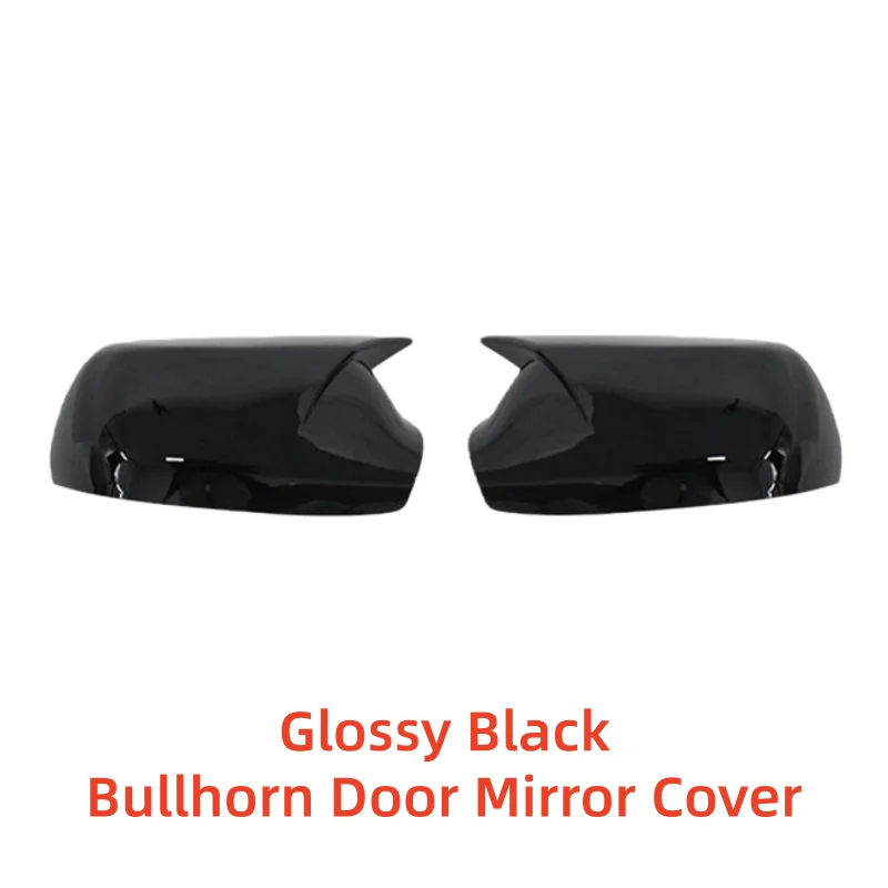 بولهورن غطاء مرآة الباب لمازدا 3 مازدا 6 2003 2004 2005 2006 2007 2008 الخارجي خدش واقية ملصقات السيارات الديكور