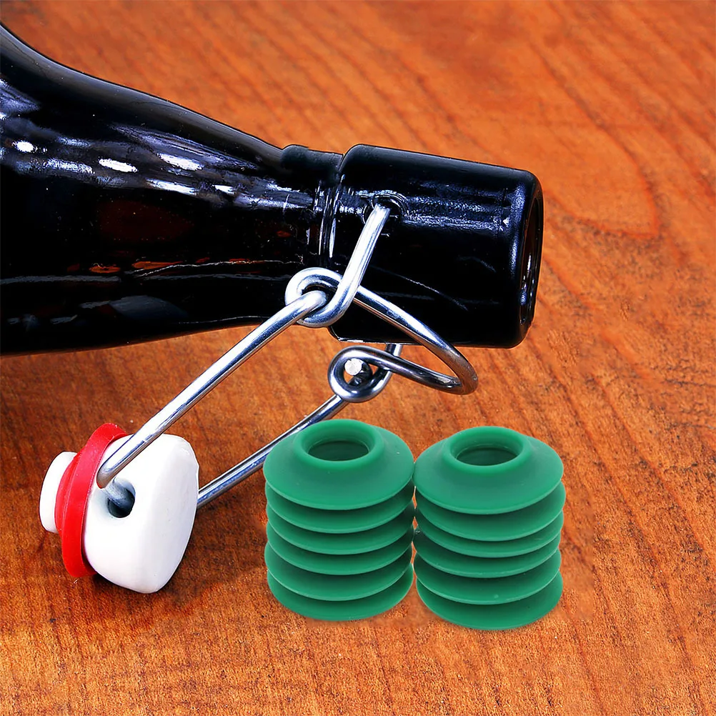 

20Pcs Silicone Gasket Replacement for Beer Bottles Sealing Ring for Swing Top Caps Water Enzyme Bottle Seal Beer Bottle Gasket