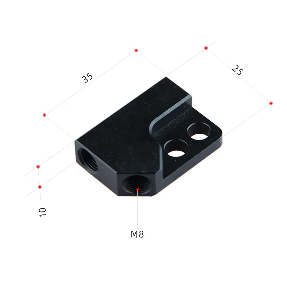 Triciclo olio freno idraulico tee lega di alluminio un traino due accessori connettore tubo olio modificato valvola di distribuzione olio