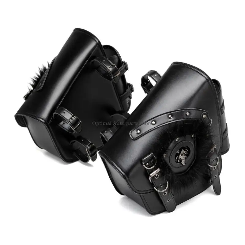 

Motorcycle Saddlebags Biker Side Bags Large Capacity Secure Attachment Tool Bag