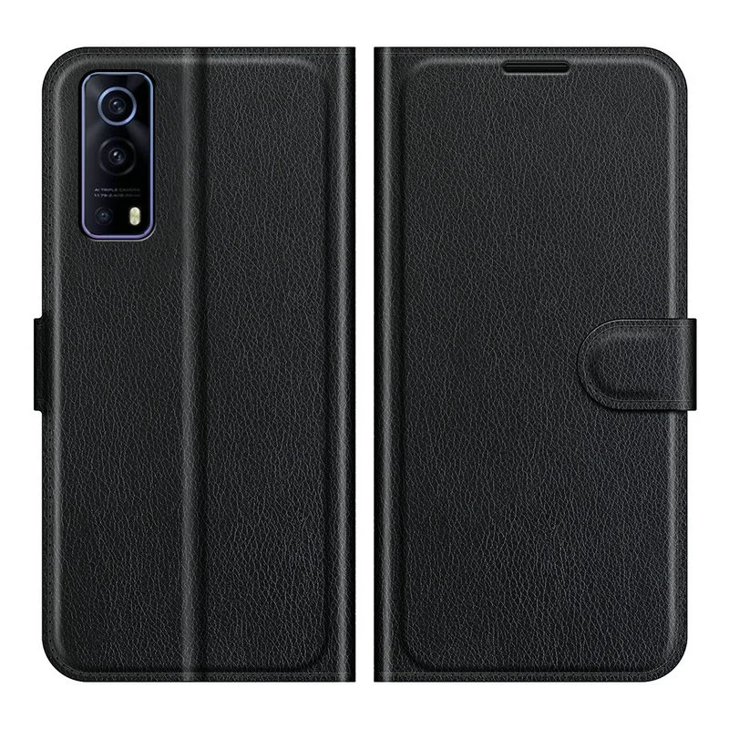 

For vivo Y72 5G Wallet Phone Case Flip Leather Cover Capa Etui Fundas