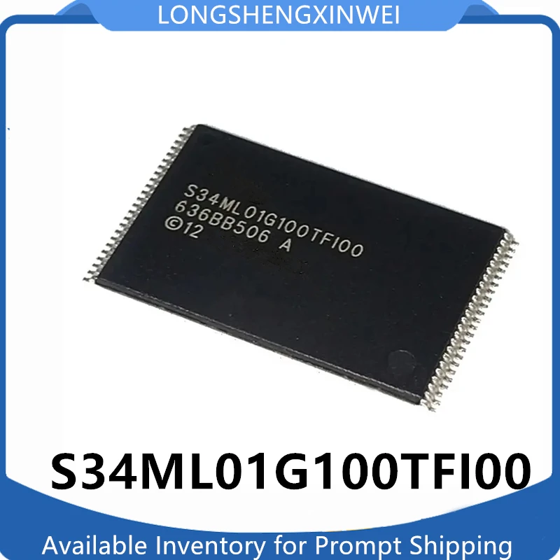 1PCS New Original S34ML01G100TFI00 Original S34ML01G100TF100 Memory Encapsulated TSOP-48 Memory Chip