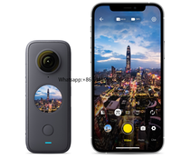 Insta360 ONE X2 FlowState Stabilization Panoramic Action  5.7K 30fps LCD Touch Screen 10m Body Waterproof HDR APP Editing