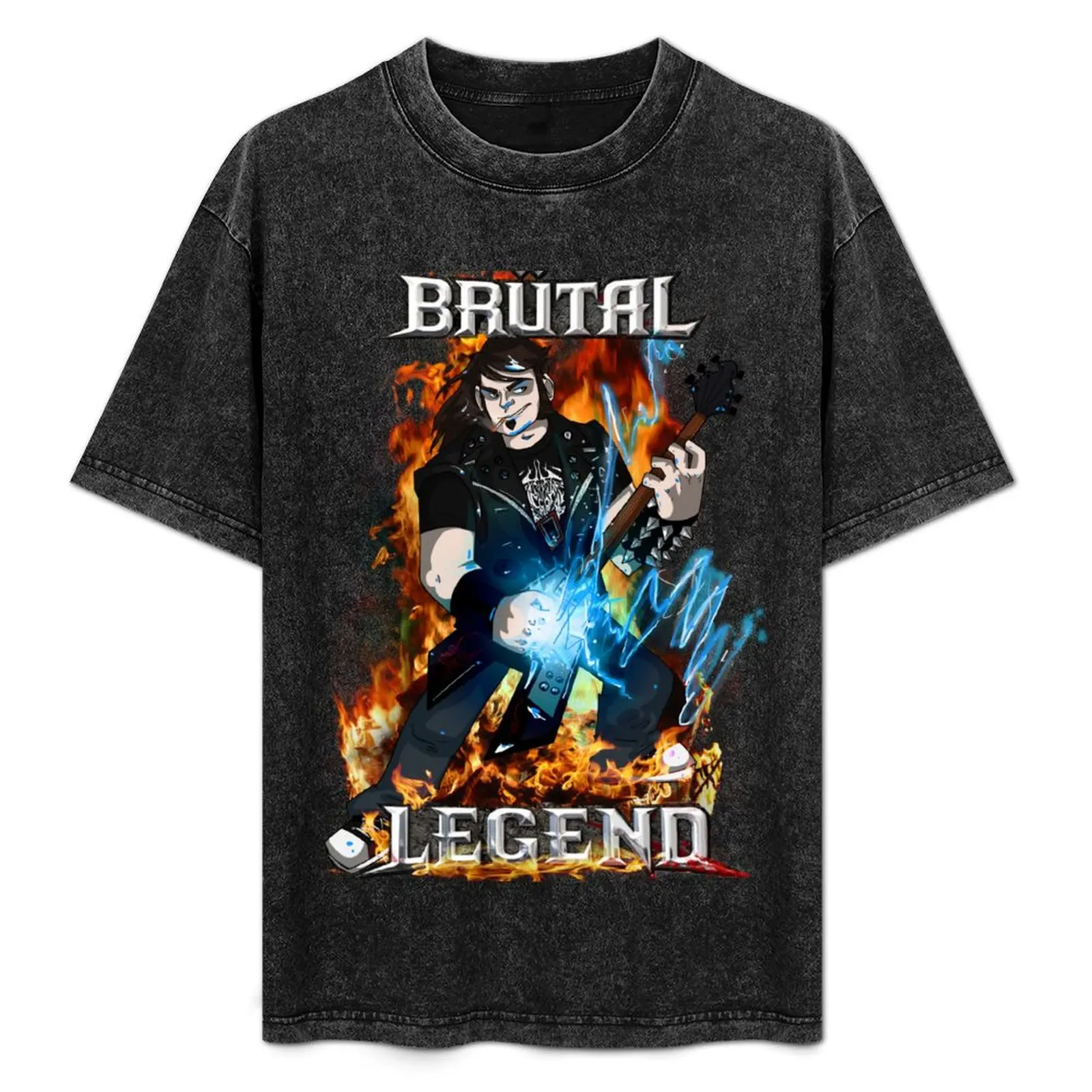 

Brutal Legend Eddie Riggs T-Shirt Fashion Casual Short Sleeve Top