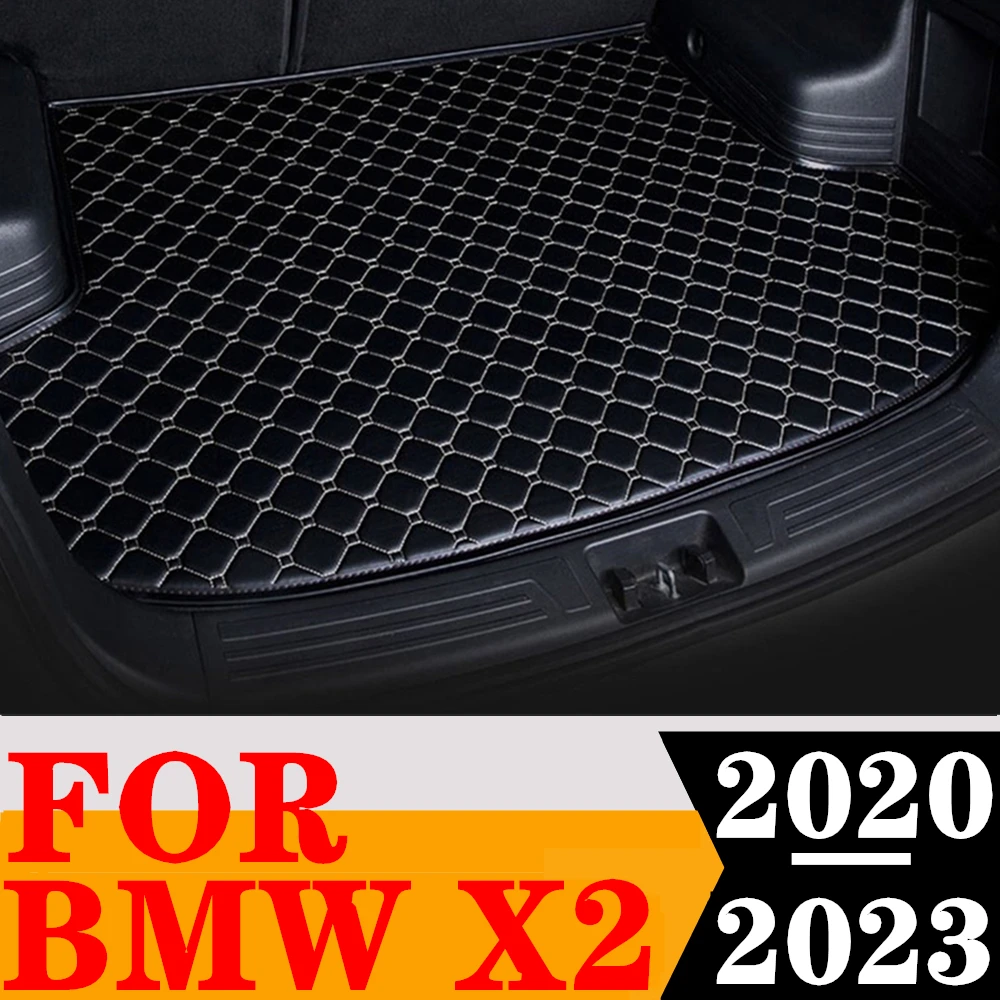 

Коврик для багажника автомобиля для BMW X2 2020 2021 2022 2023, задний поднос для груза, багажник, защитный коврик для багажа, ковер, аксессуары для интерьера