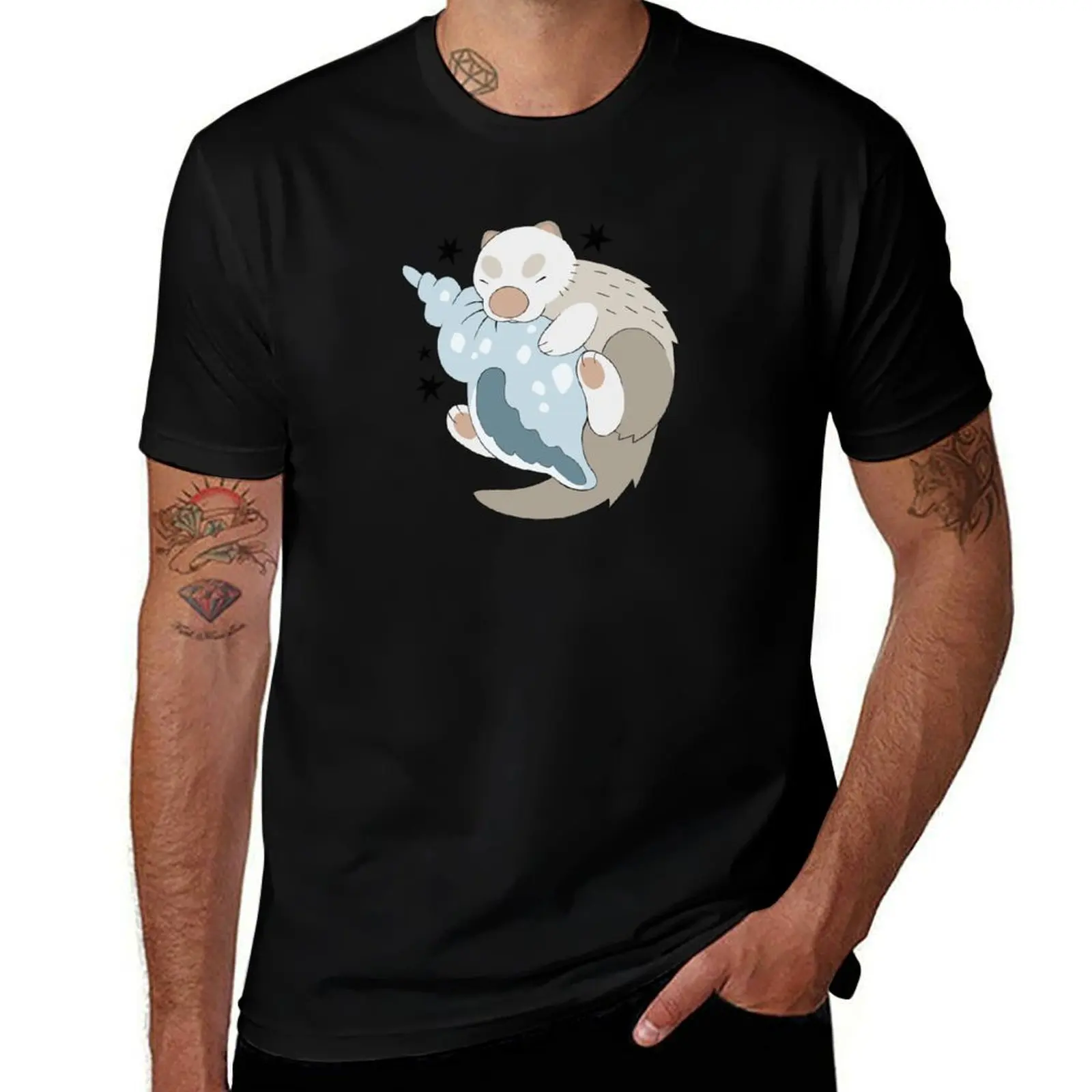 

otter T-Shirt street wear customizeds customs football t shirt mens shirts graphic tee