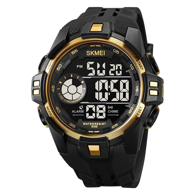 Fashion Sports Men’s Digital Watch Multifunction Waterproof Luminous Male Electric Casual High-Quality Watch for Man Wristwatch