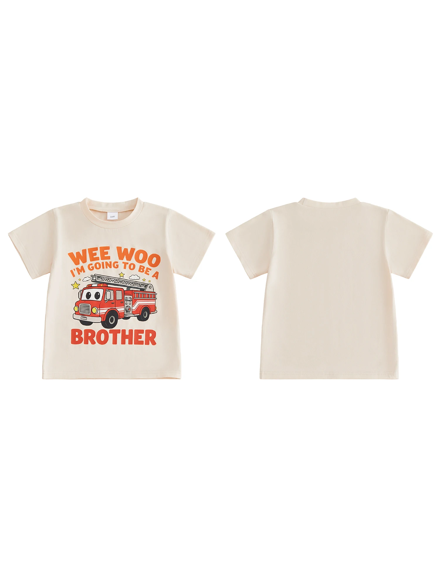 

Children s Boys T-Shirts with Fun Dinosaur Fire Truck and Gamepad Designs Short Sleeve Crew Neck Tops for Summer Casual Wear
