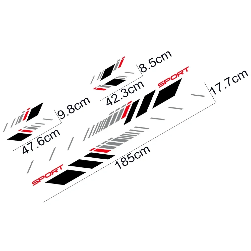 

For BMW E82 E87 E88 F20 F21 F70 E81 F40 F52 1 Series Car Door Vinyl Decals Side Body Graphics Anti-scratch Stickers Accessories