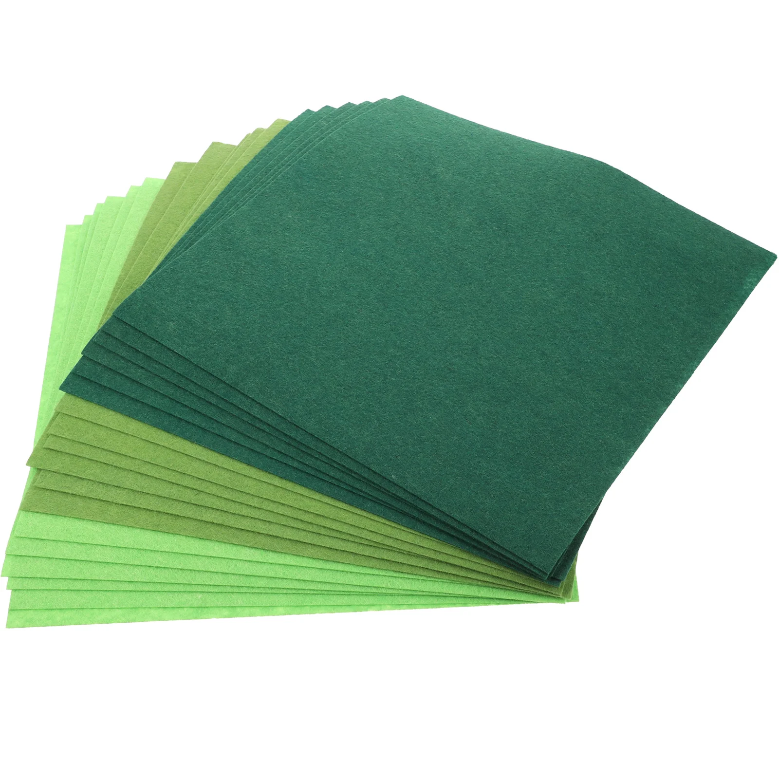 

18Pcs Polyester Felt Sheet DIY Craft Patchwork Decorative Fabric Sheets for Kids Class Creative Handicraft