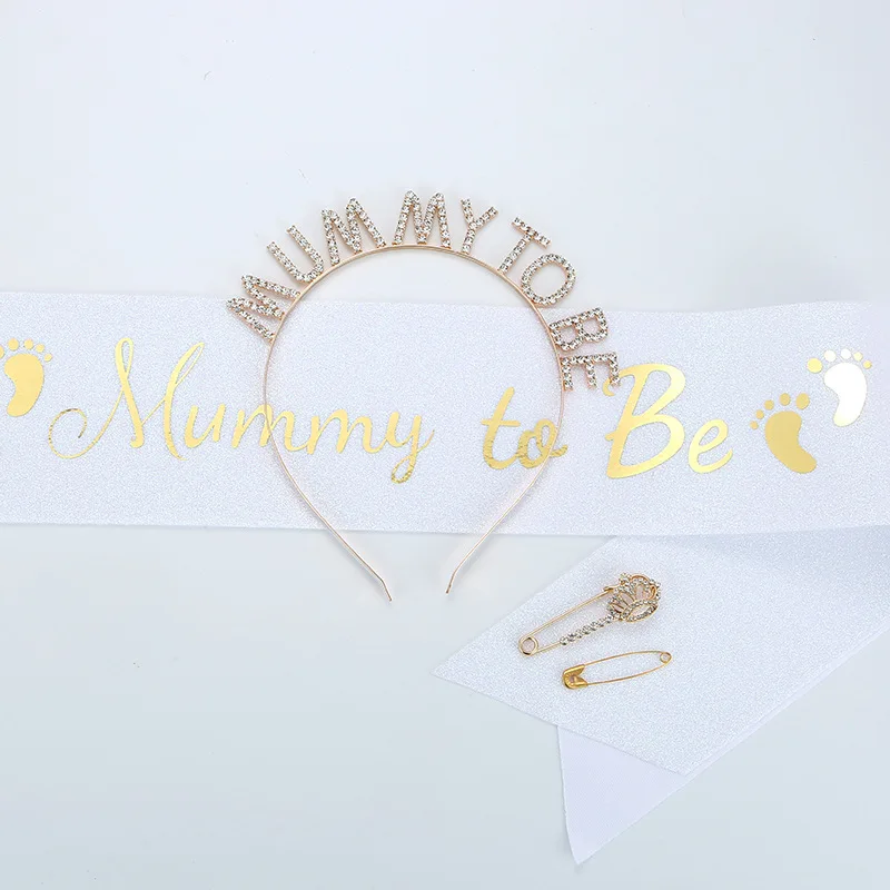 Baby Shower Party Hair Accessory Mummy To Be Headband Multicolor Mother To Be Party Decoration Headband