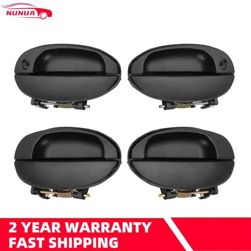 4Pc Car Outside Front Rear Left Right Exterior Door Handle For CHERY QQ JAGGI QQ6 QIYUN S21 A1 KIMO FACE ARAUCA S12 SWEET QQ3 S1