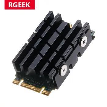 Chladič RGEEK M.2 2242 SSD, chladič 2242 NVME SSD, hliníkový chladič 2242 s tepelnými podložkami pro pevný disk 2242 SSD 6 nejlepší prodej Chladič SSD 2242 - №4