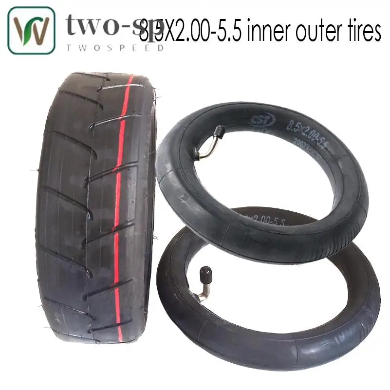 

CST 8.5X2.00-5.5 Inner Tyres for Electric Scooter Tire and INOKIM Night Series Scooter 8.5 Inch Pneumatic Inner Tube Camera