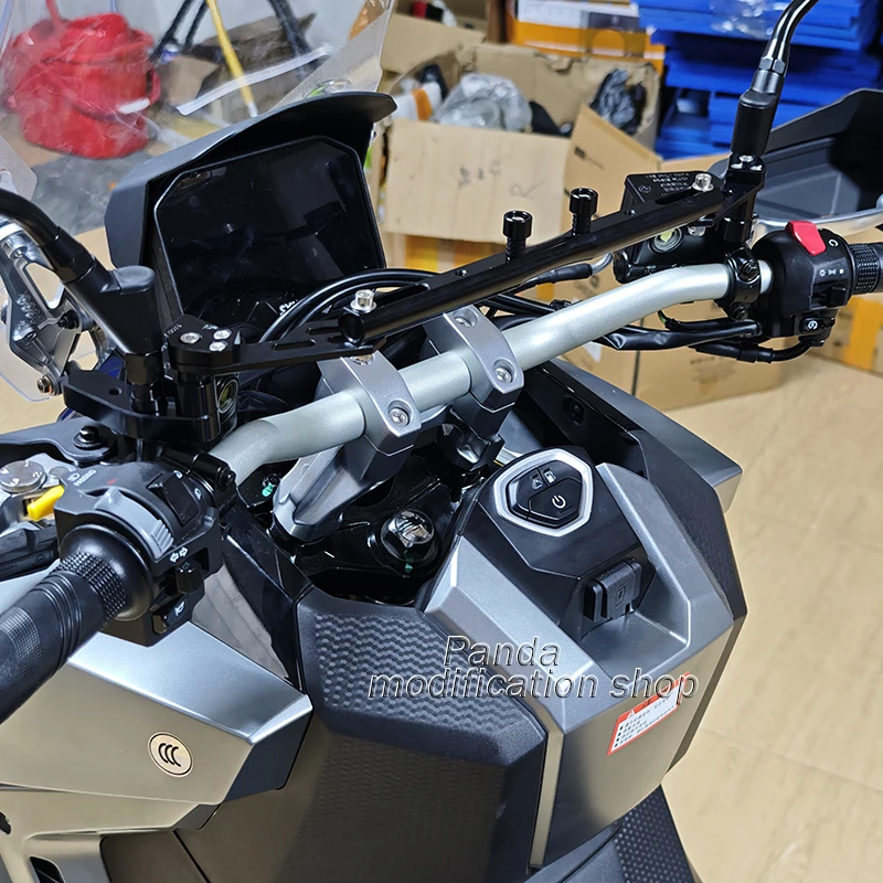 FOR SYM ADXTG 400 ADXTG400 2024 Handlebar Crossbar Phone Holder Storage Bag Speedometer
