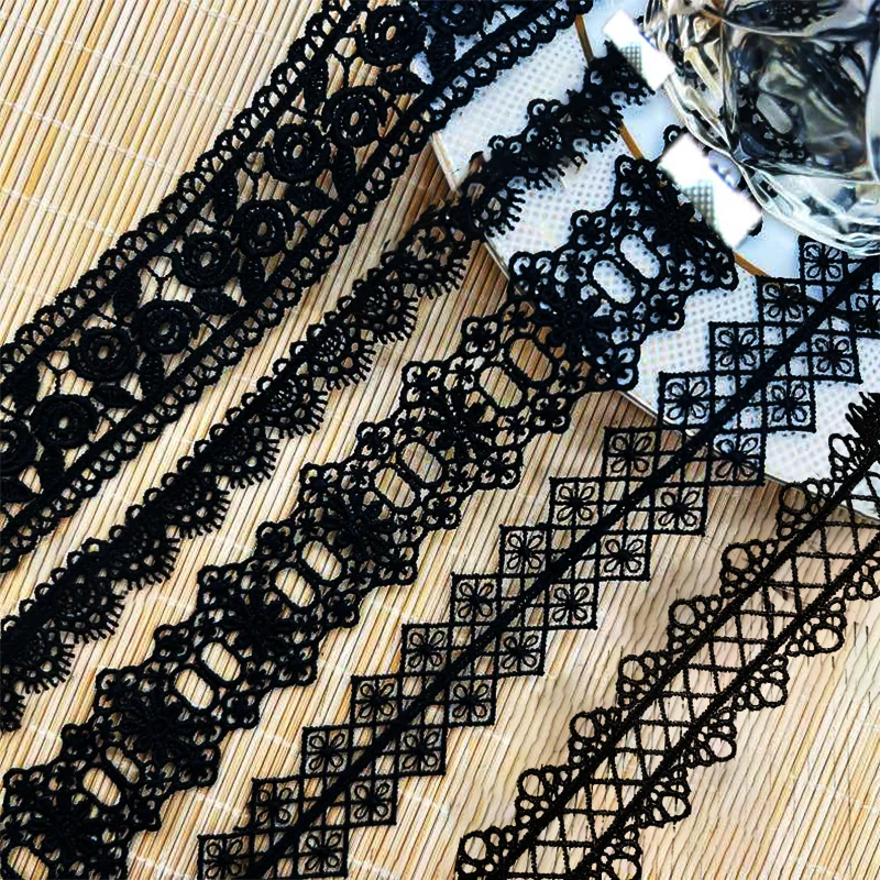 34 Styles Black Lace Bow Choker Necklace for Women Gothic Dark Girl Bow Strap Sweet Sexy Collar Necklace Party Female Jewelry ﻿