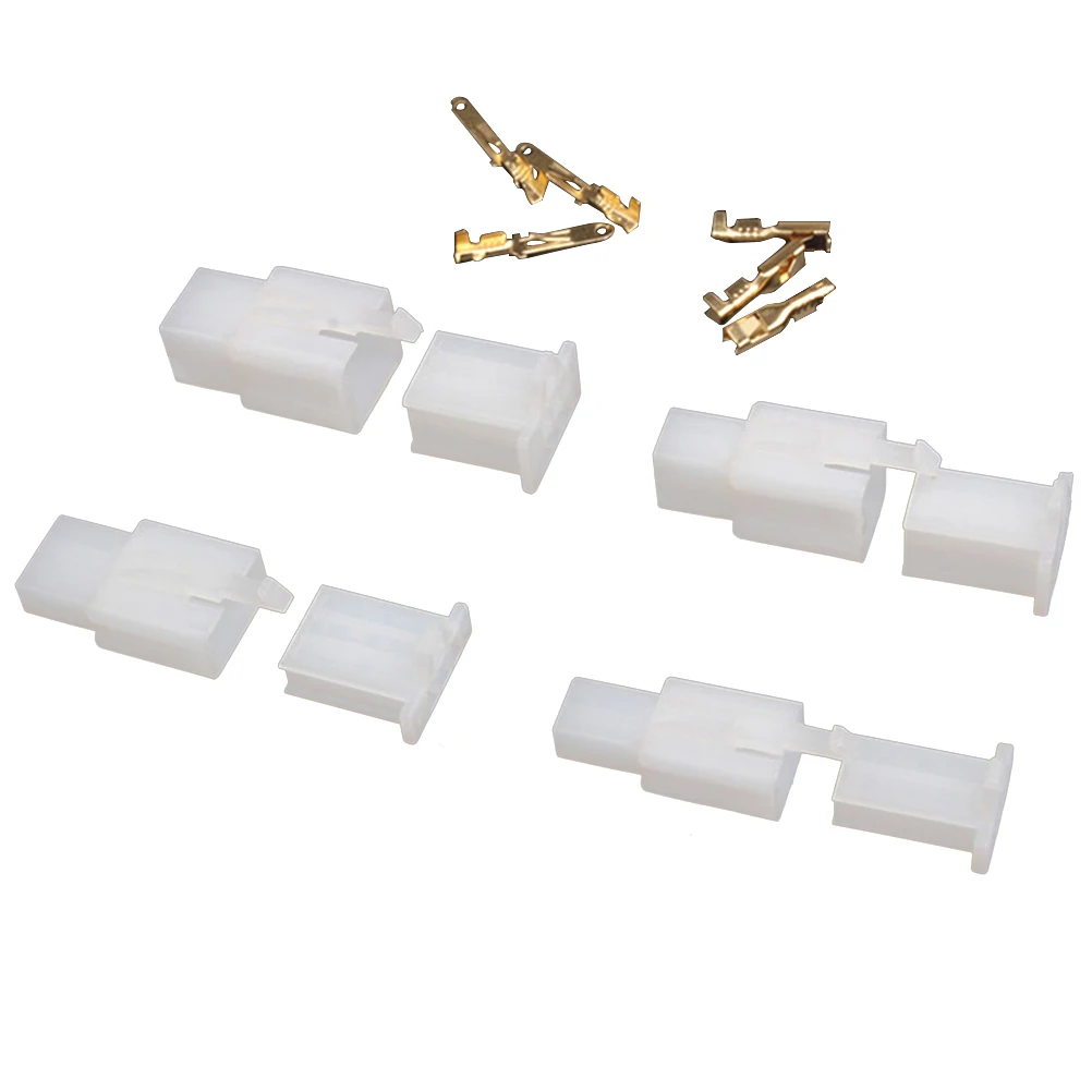 

380pcs Auto Terminal Connector Set Car Motorcycle E-Bike Electrical Wire Connector Kit Durable Copper Plastic Termianl Soldering