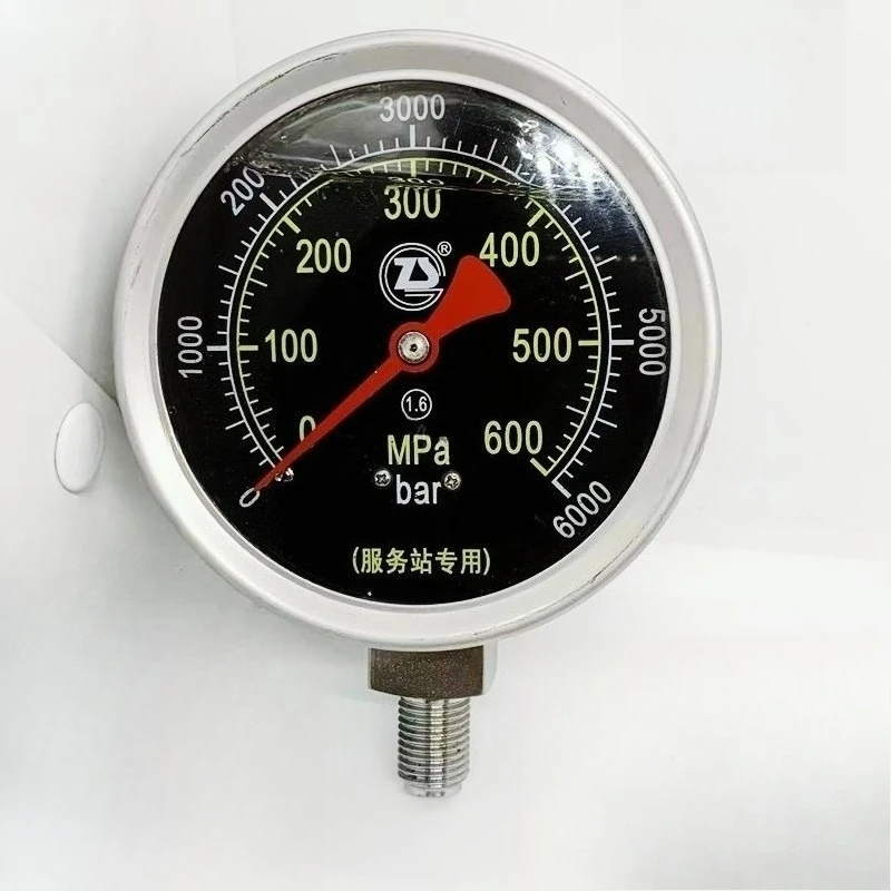 600Mpa Ultra‑High Pressure Gauge Engine Oil Circuit Testing Meter For Diesel Engine Fuel Pipeline Inspection Measuring Tool