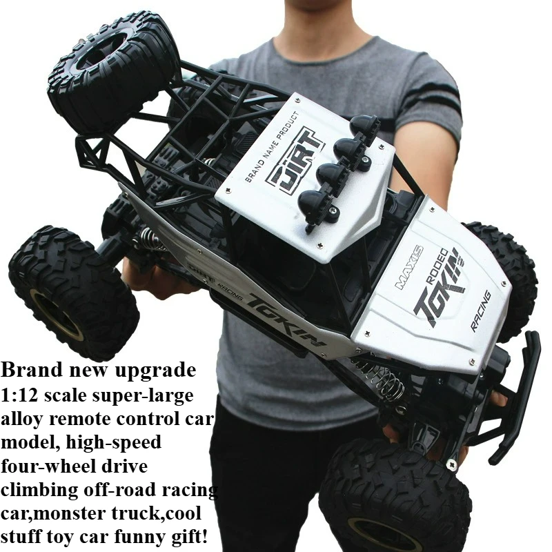 Cool Stuff Toy Car Funny Gift-1:12 Climbing Off-road Rc Truck,Remote Control Car,Monster Truck,High-speed Rc Cars,Toys for Kids