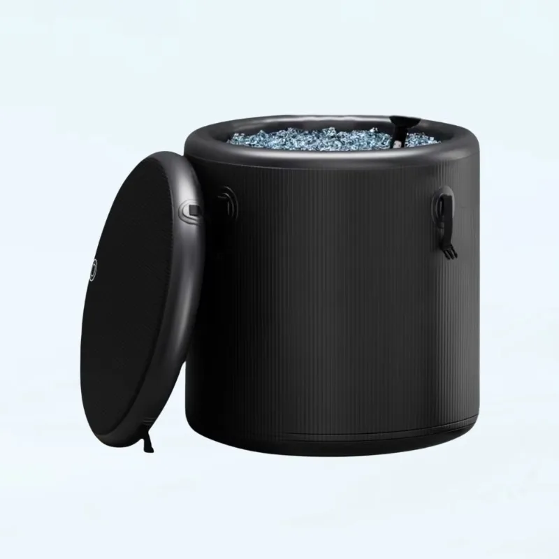 

Xiangyin HappyGo Dual-Tone Recovery Pod 5cm Thick Wall Inflatable Ice Bath Tub Indoor Outdoor Cold Plunge SPA Barrel Set PVC Dro