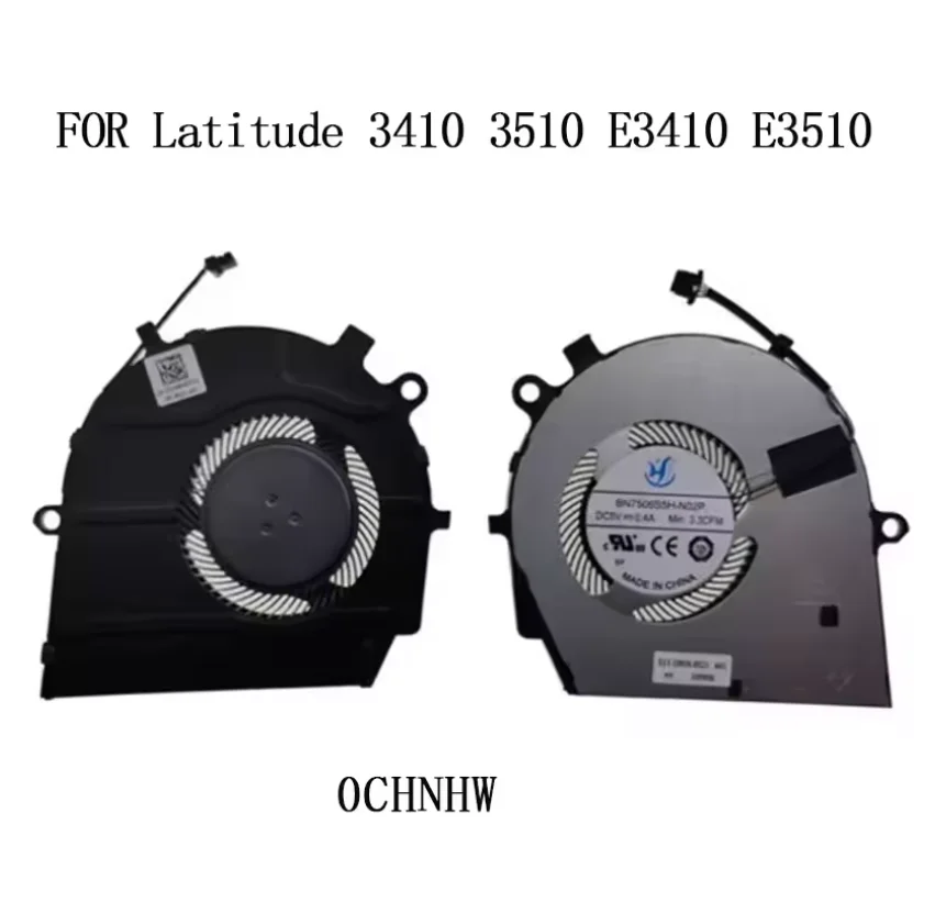 0CHNHW nuevo ventilador de refrigeración Original para ordenador portátil Dell Latitude 3410 3510 E3510 Inspiron 7405 5406 5400 5505 5508