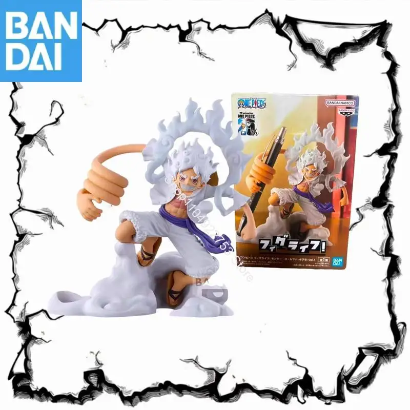 بانداي نامكو بانبريستو قطعة واحدة FigLife D 5 Vol1 Monkey D Luffy 25th حامل قلم سطح المكتب زخرفة في المخزون هدية مهرجان حقيقية