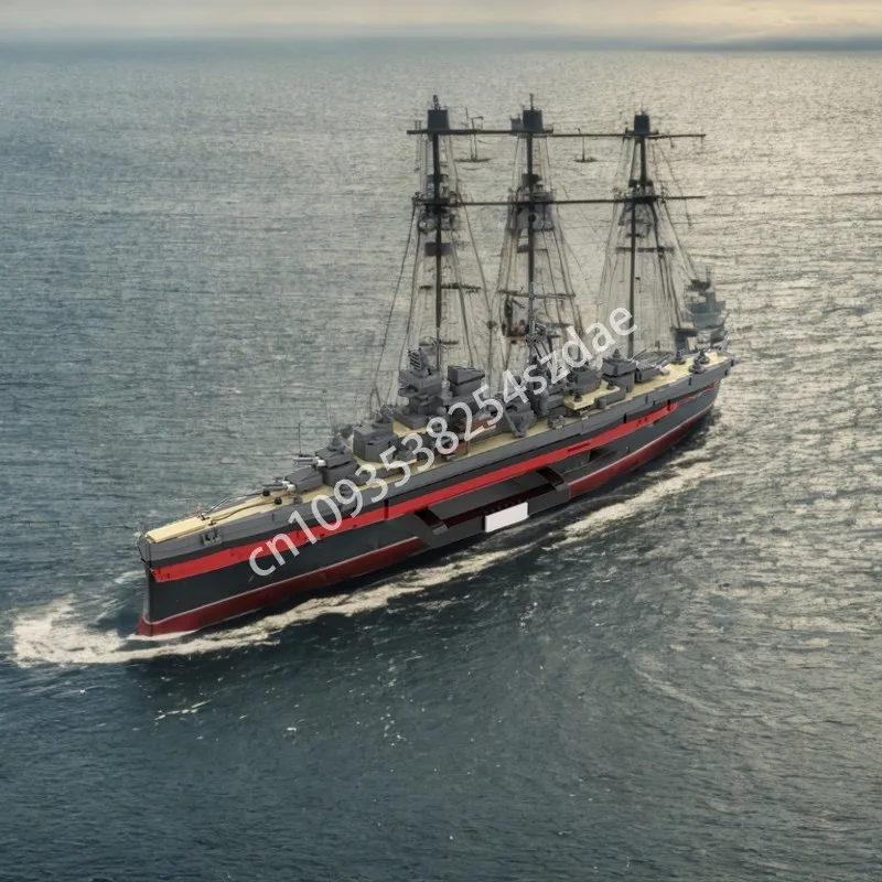 

1650 шт. MOC Admiral Hipper Class Heavy Cruiser Scale 1:300 Строительные блоки STEM Обучающие DIY Конструкция Рождественская игрушка в подарок