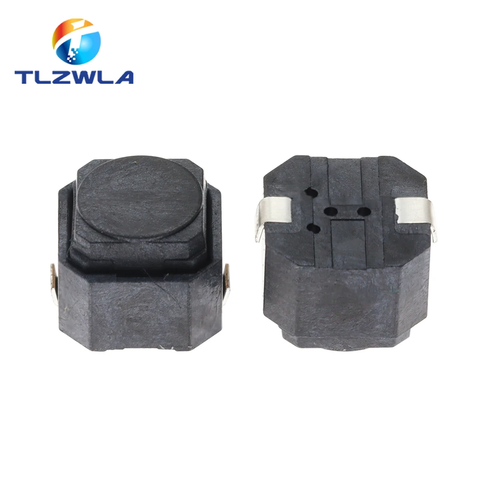 100PCS Tact Switch 6*6*5MM Mute Switch Silicone Keypad Push Button Switch 6X6X5 MM 2Pins Silent Switches