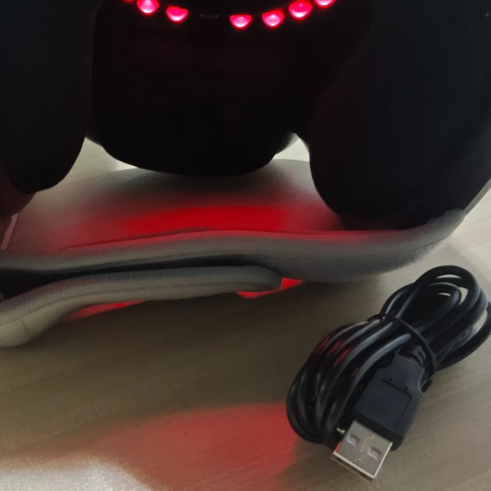 

Electric Heating Air Pressotherapy Knee Massager, Infrared Therapy for Leg Joint Arthritis Pain Relief and Warmth