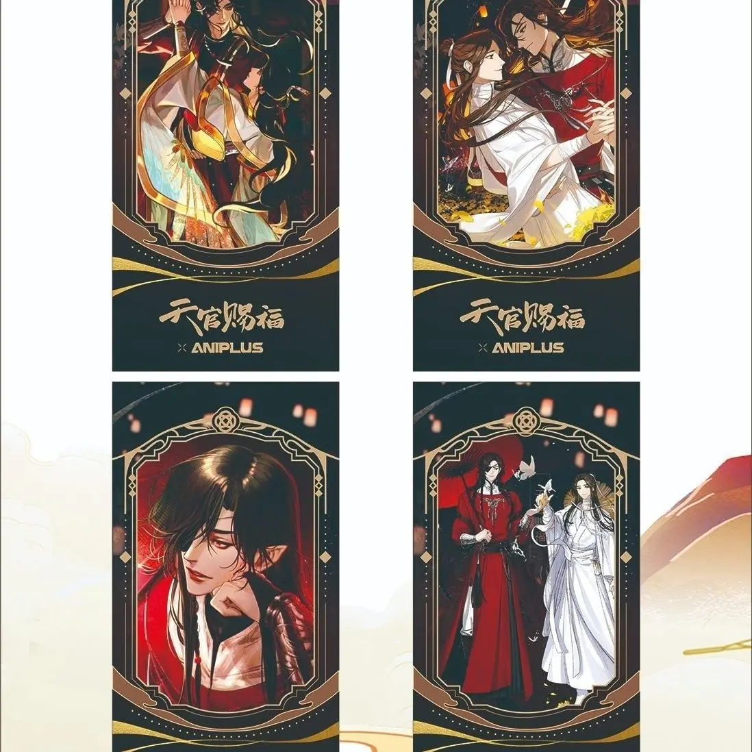 28 Sheet/Set Heaven Official\'s Blessing Tarot Card Collect cards Tian Guan Ci Fu,Xie Lian HD Photocard Fans Collection Gift