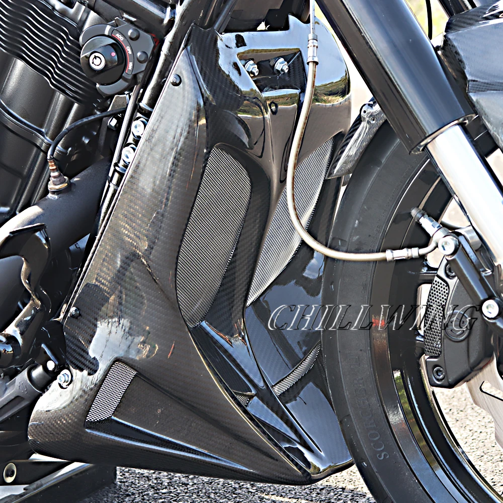 Fit for Harley V-Rod VROD VRSC Night Rod VRSCDX Muscle VRSCF VRSCAW VRSCA 2002-2017 Carbon Fiber Radiator Water Tank Cover Kit