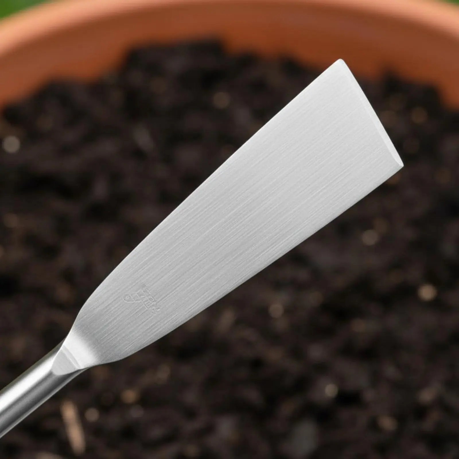 

2 Pieces Stainless Steel Weeding Tool Easy to Clean Stainless Steel Hand Shovel Unwanted Plants Remover for Vegetable Plot