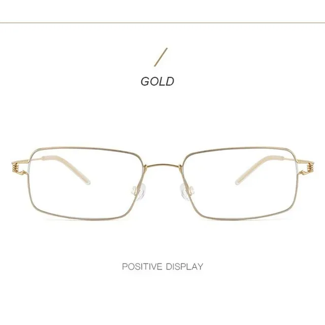 Ultraleichte Titan-Brille, Rahmen für Herren, Retro-Quadratbrille, Damenbrille, Leserezept, Blaulicht-Blockierung + 3,5 + 4,0 – Detail 7