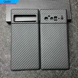 QADIR  Carbon Fiber Phone Case For Google Pixel 6 pro case Anti-fall ShockProof Cover For Pixel 6 Real Carbon Fiber Case