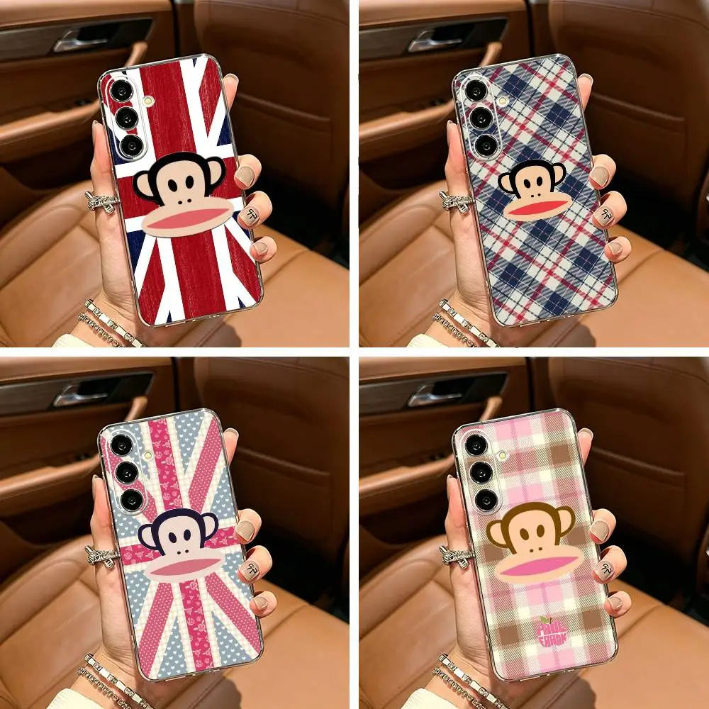 

CUTE T-pauls-frank-s Fashion Clear Phone Case for Samsung Galaxy A71, A70, A52, A51, A40, A30
