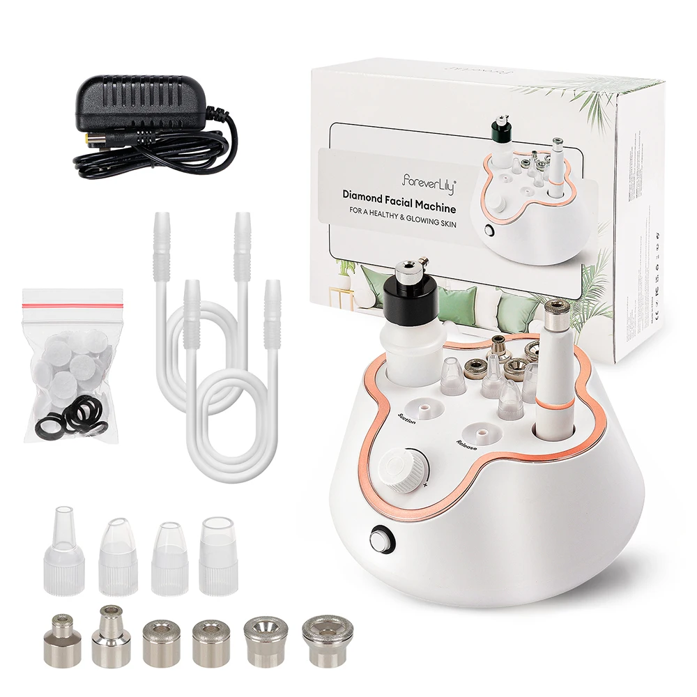 Image of Diamant-Mikrodermabrasionsgerät für Zuhause, Gesichts-Peeling mit Nano-Spray, Professionelles Hautpeeling- und Verjüngungsgerät