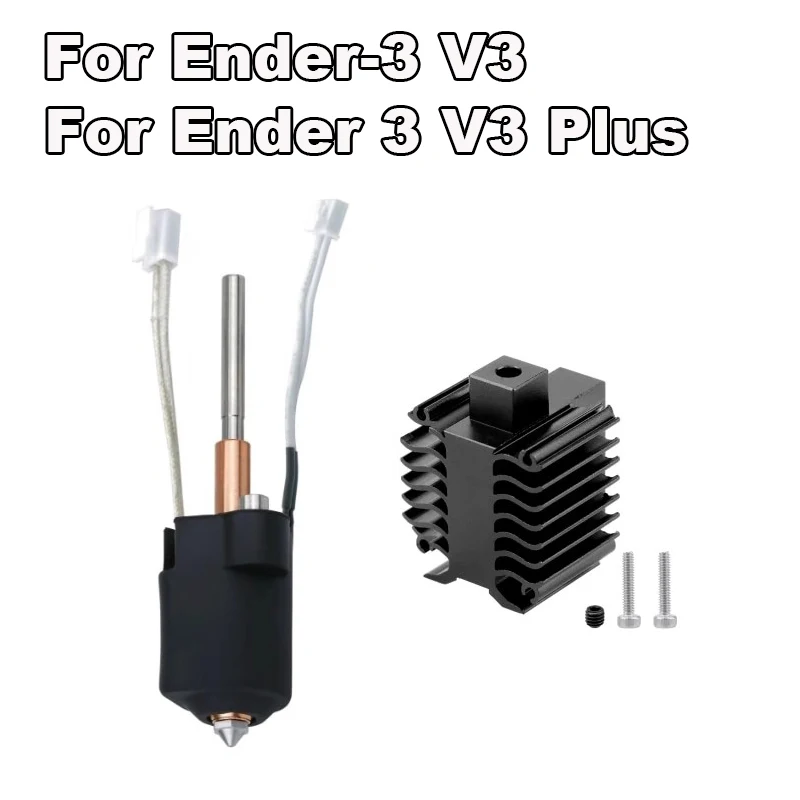 

Hotend Kit For Ender 3 V3 High Speed All-in-one Integrated Bimetal Nozzle Hotend For Ender-3 V3 Plus Print Head 3D Printer Parts