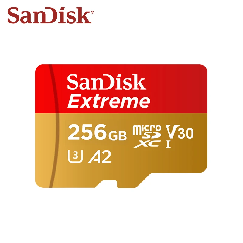 Sandisk Micro SD-Karte v30 32GB 64GB TF-Karte Klasse 10 128GB extreme Speicher karte für Kamera-Drohne 190 Original bis zu MB/s