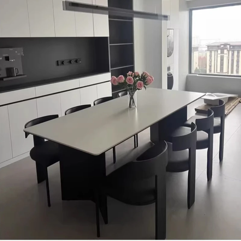 Minimalist Designer Dining Chairs Light Luxury Kitchen Stool Solid Wood Dining Room Furniture for Home Study Computer Chair