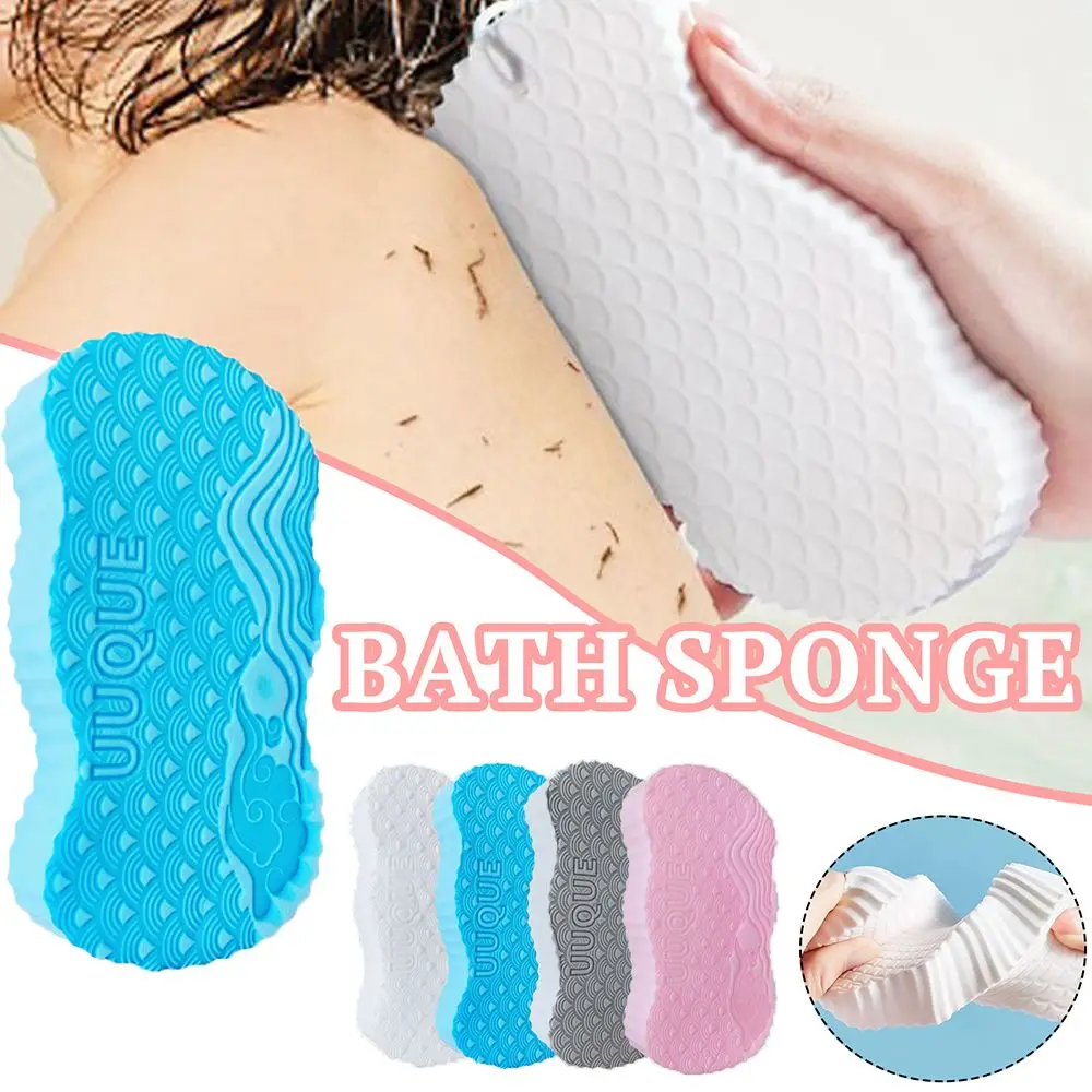 Super Soft Exfoliating Bath Sponge Body Scrubber Shower Brushes Cleaner Pad Exfoliator Shower Body Skin Care Bathroom Supplies