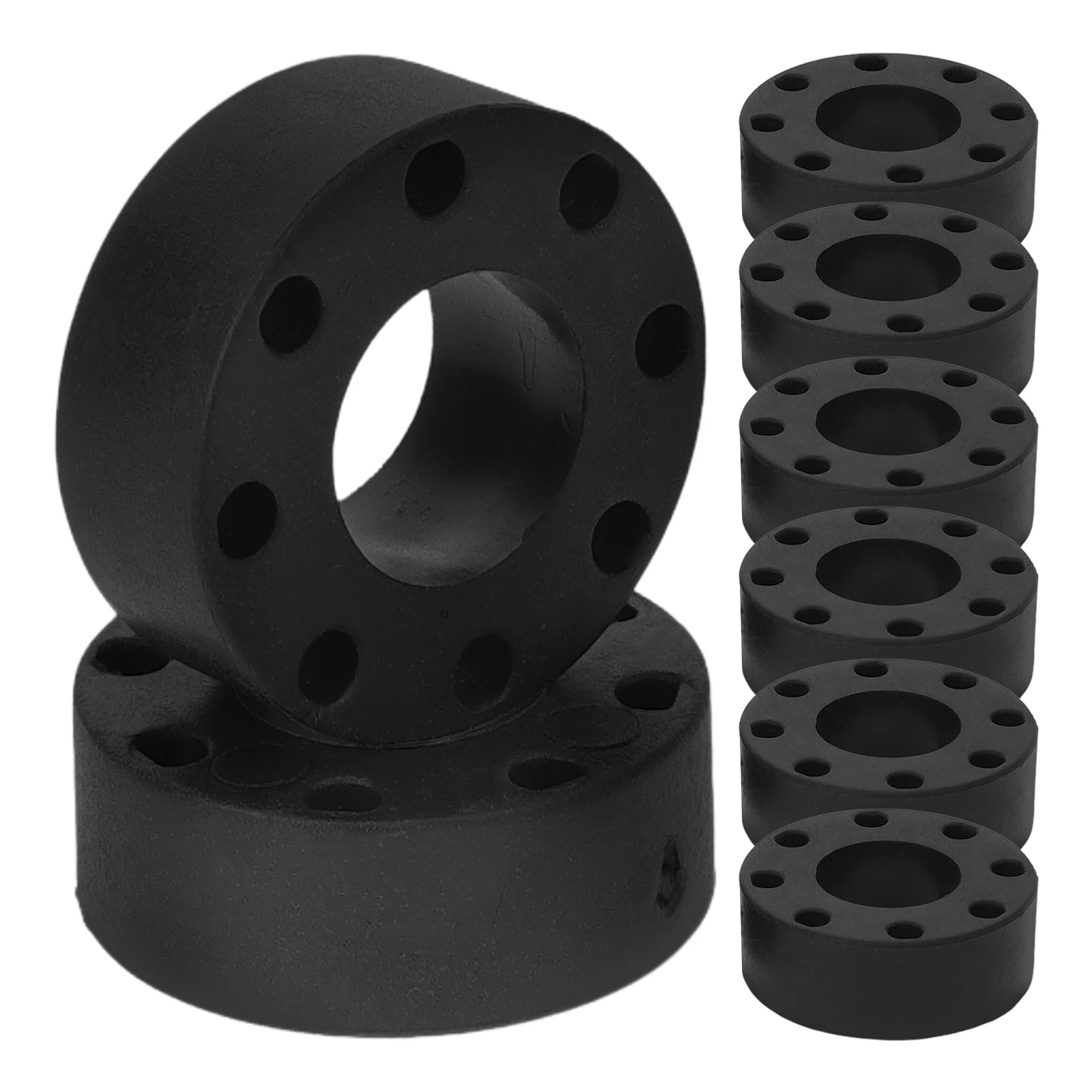 

8 Pcs Foosball Rubber Bumpers Replacement Black Table Football Shock Absorption Wear Resistant Accessories For Competitive Play