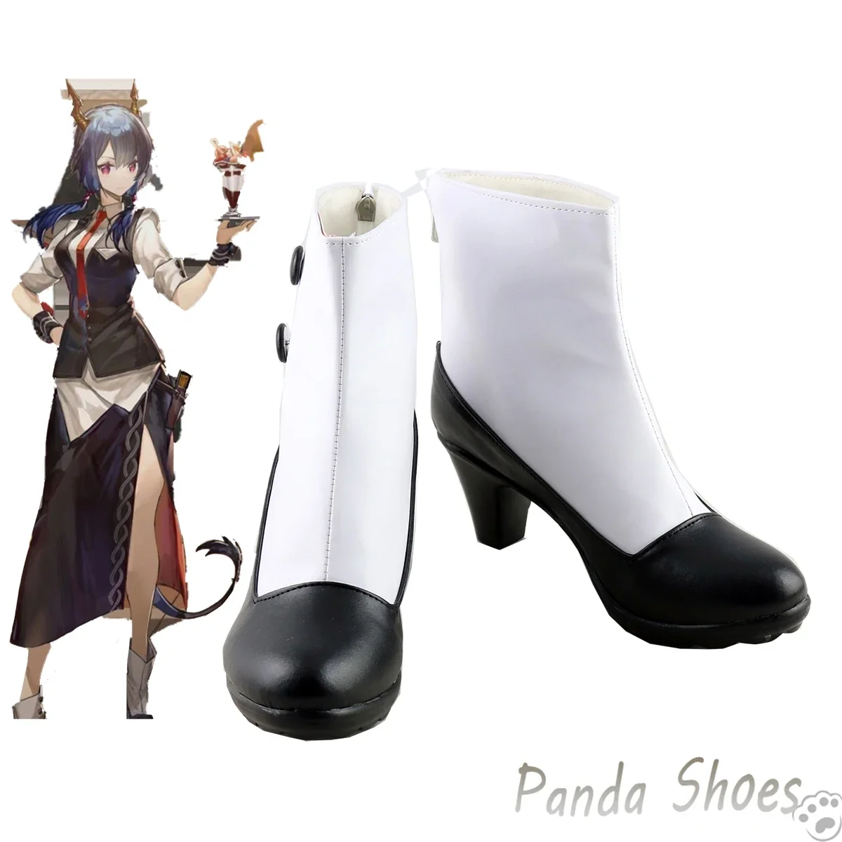 

Chen Game Arknights Обувь для косплея Аниме Cos Comic Косплей Костюм Опора Обувь для Con Halloween Party