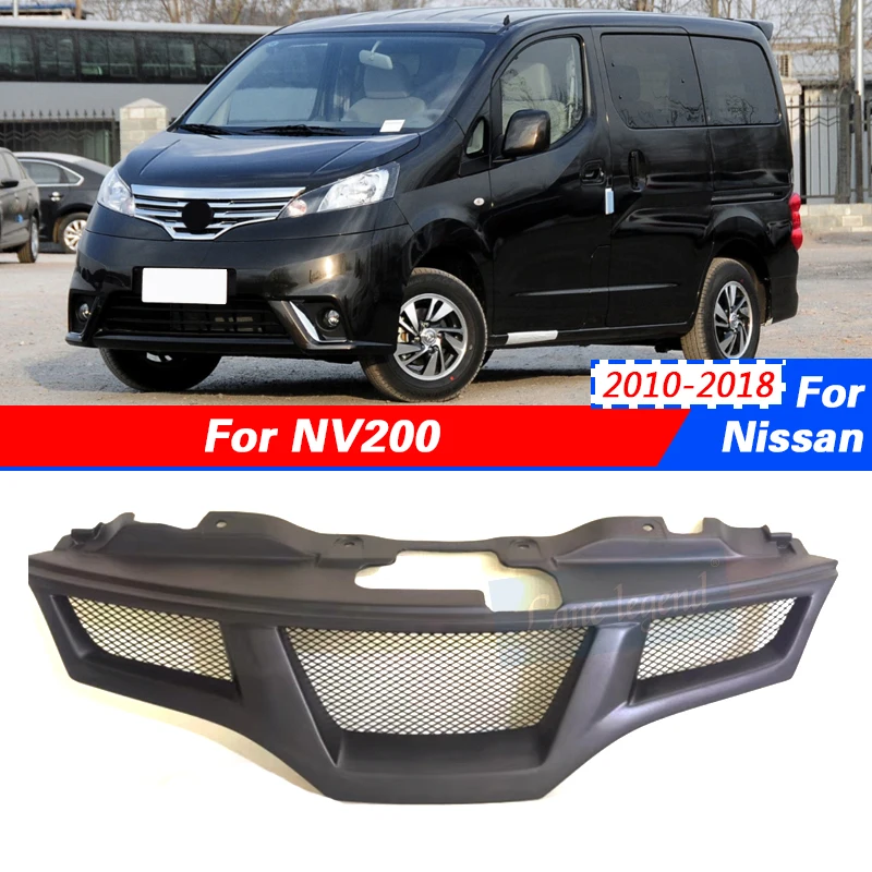 

Fit For Nissan NV200 2010-2018 Racing Grille Redesign Front Bumper Grill Body Kit Accessories Car Anterior Reticulum Medium net