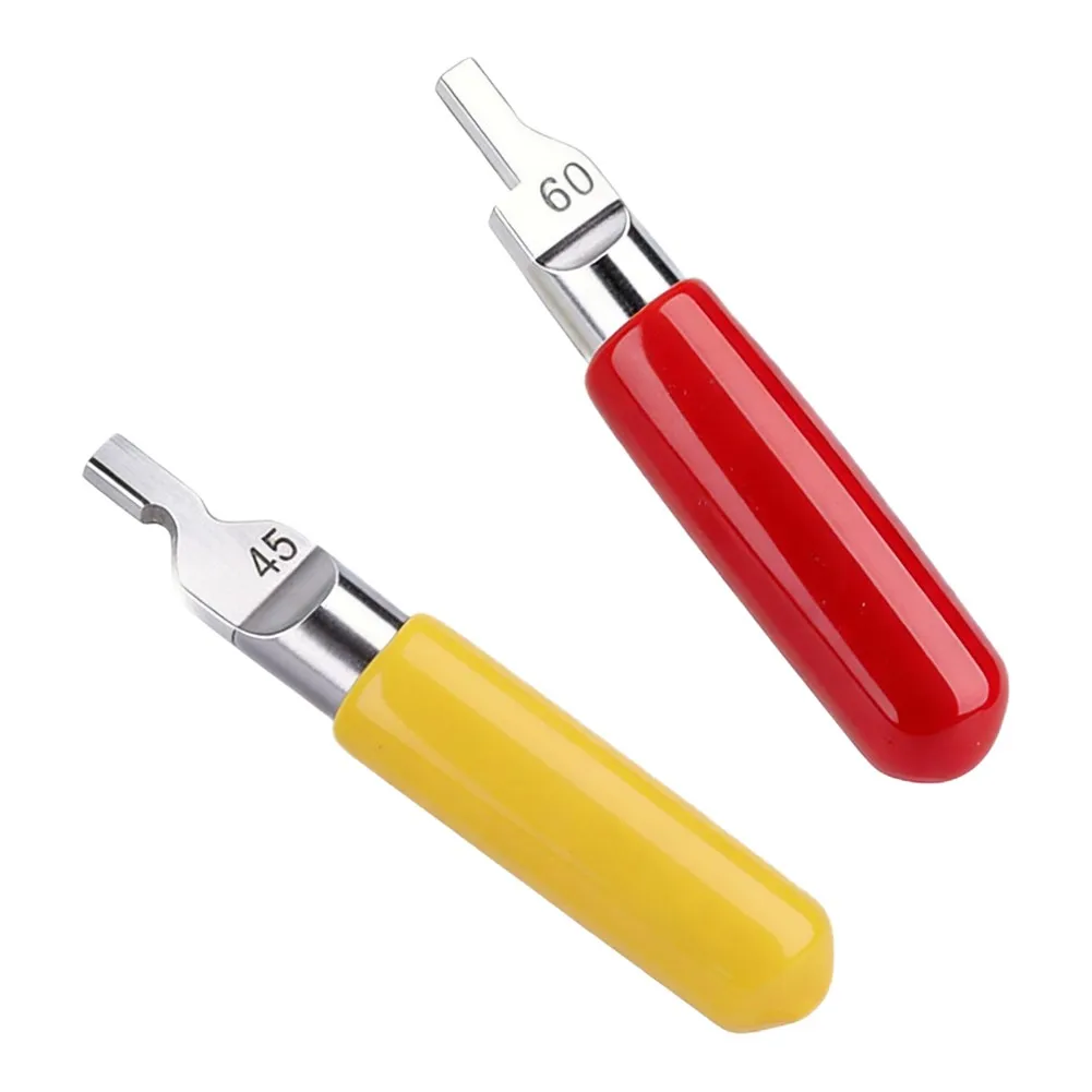 Dual-Angle Model Chamfer Scraper Alloy For Edge Finishing Tool For Plastic Hobby Kit Seam Removal And Detailing Hand Tools